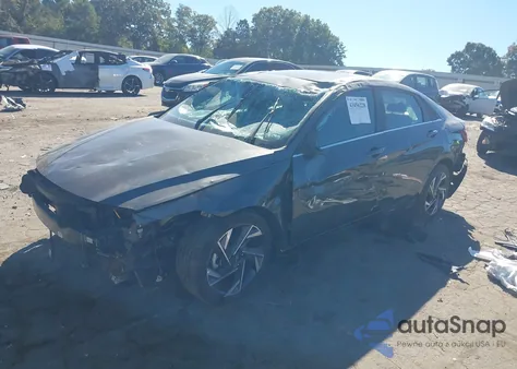 2024 Hyundai Elantra Sel из США, поврежденный, VIN KMHLS4DG7RU687484